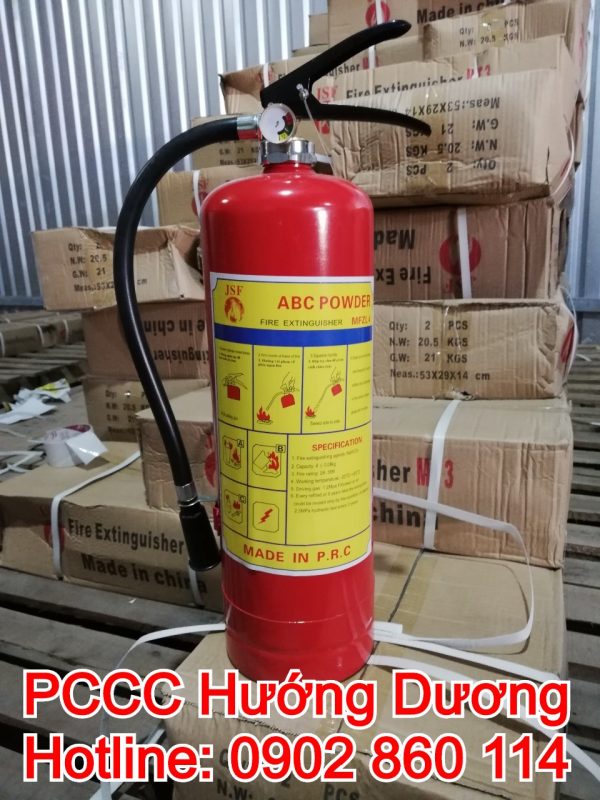 Bình chữa cháy bột ABC 4kg mfz4