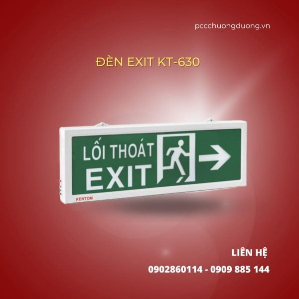 đèn exit 630