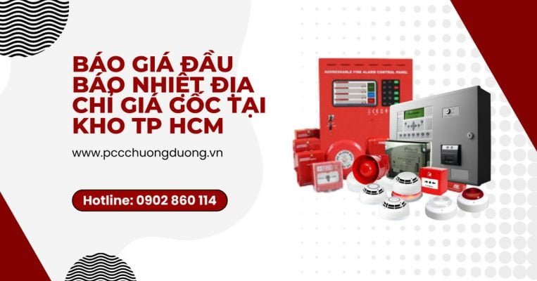 Báo giá đầu báo nhiệt địa chỉ giá gốc tại kho Tp HCM