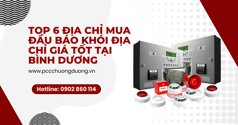 Top 6 địa chỉ mua đầu báo khói địa chỉ giá tốt tại Bình Dương