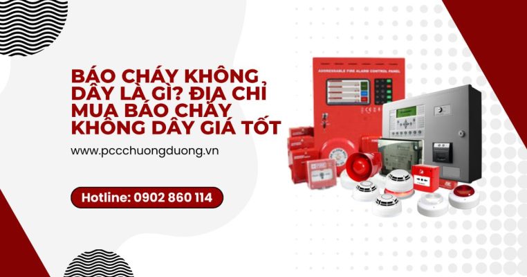 Báo cháy không dây là gì_ Địa chỉ mua báo cháy không dây giá tốt