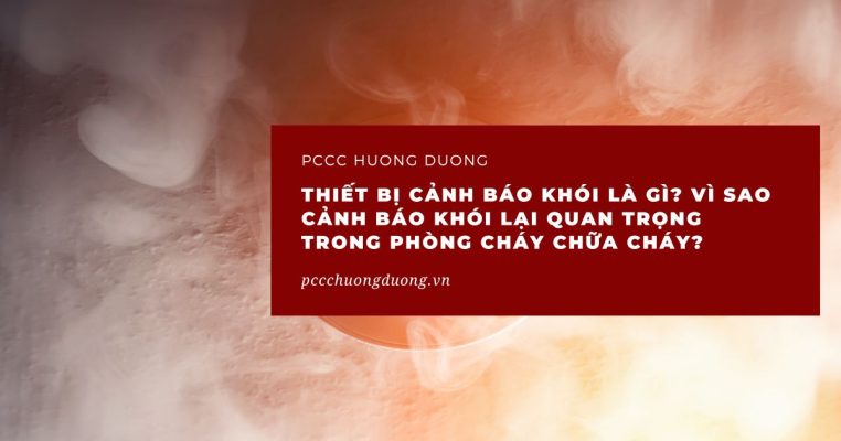 thiết bị cảnh báo khói là gì