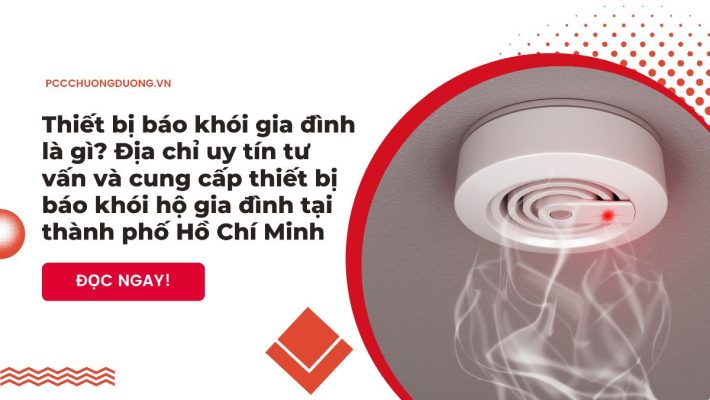 thiết bị báo khói gia đình