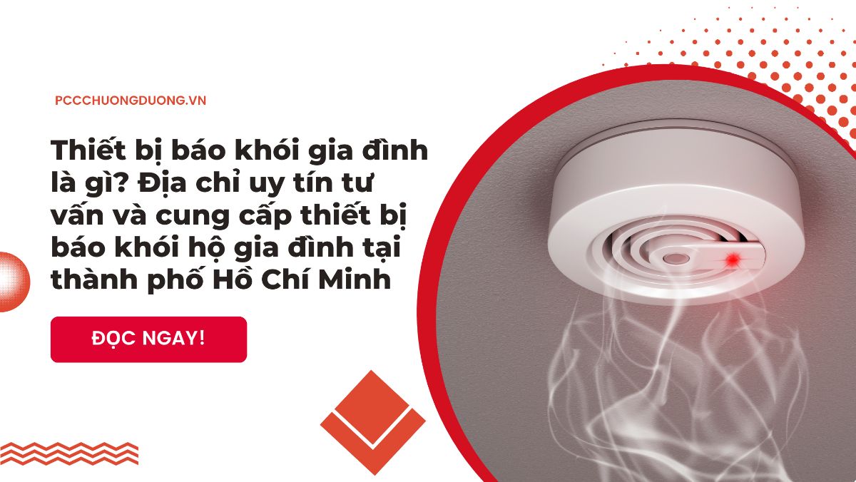 thiết bị báo khói gia đình