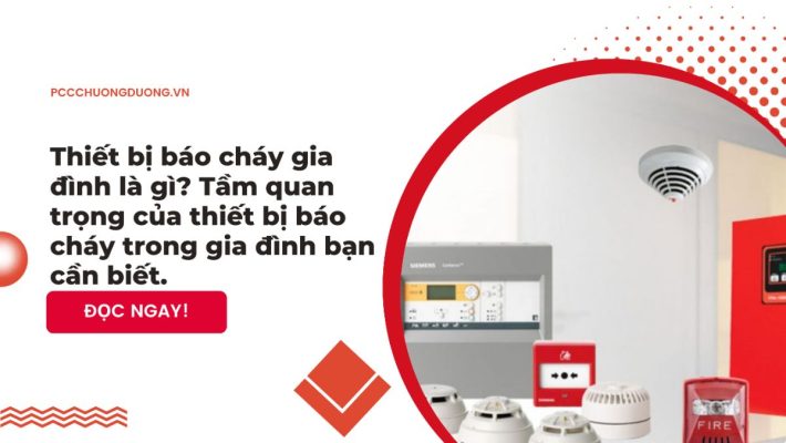 thiết bị báo cháy gia đình