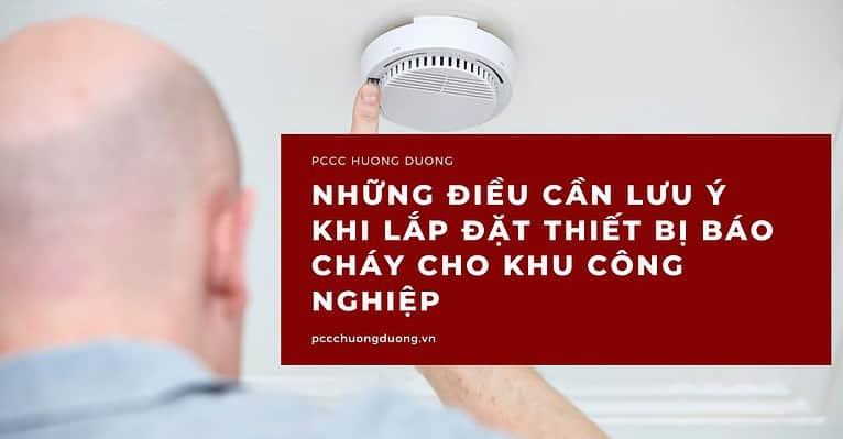 thiết bị báo cháy khu công nghiệp