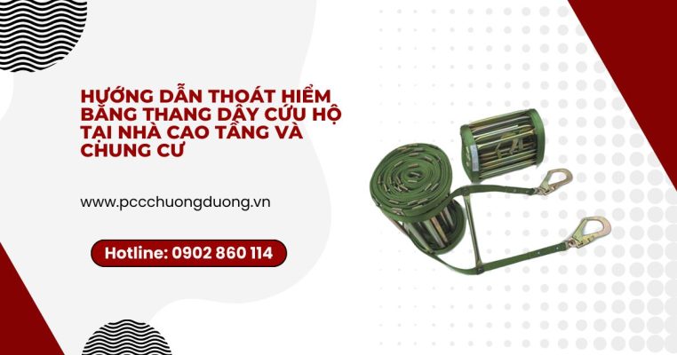 thang dây thoát hiểm