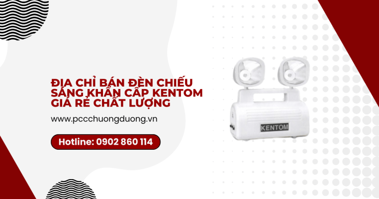 Địa chỉ bán đèn chiếu sáng khẩn cấp kentom giá rẻ chất lượng