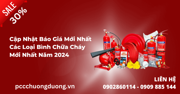 báo giá các loại bình chữa cháy