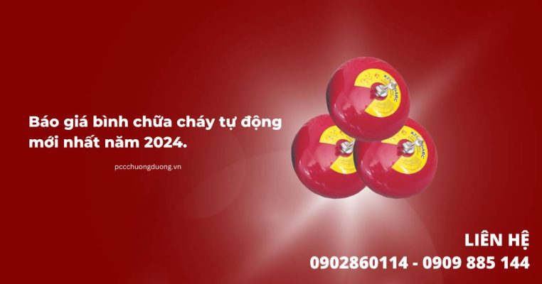 báo giá bình chữa cháy tự động