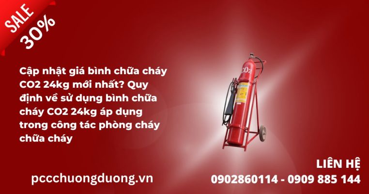bình chữa cháy CO2 MT24 24kg