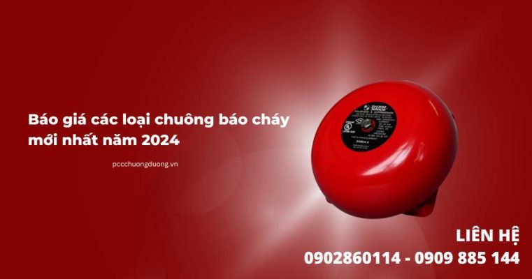 cập nhật báo giá chuông báo cháy mới nhất