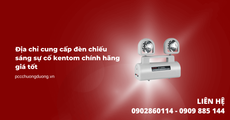 báo giá đèn chiếu sáng khẩn cấp kentom