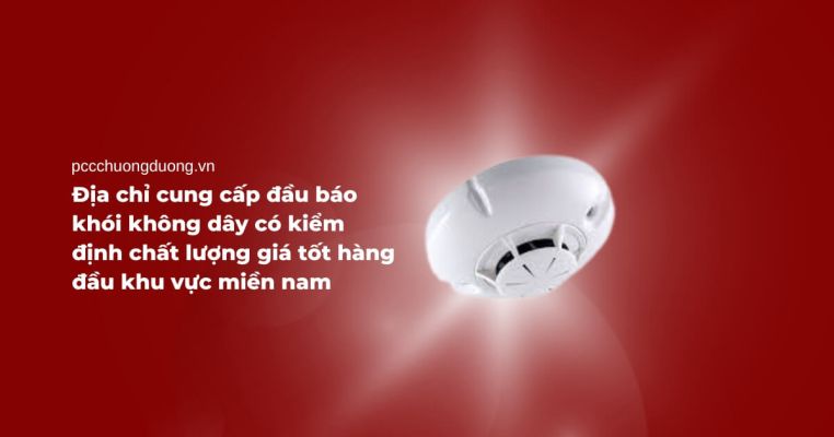 đầu báo khói không dây