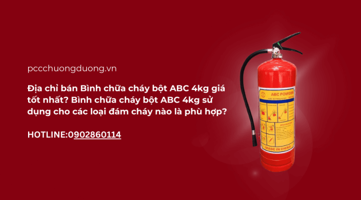 bình bột ABC 4kg
