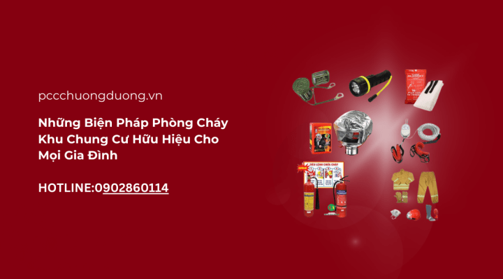 Biện Pháp Phòng Cháy Khu Chung Cư