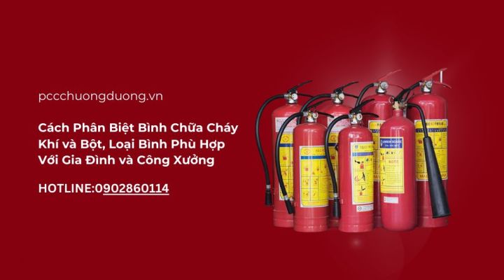Bình Chữa Cháy Khí và Bột