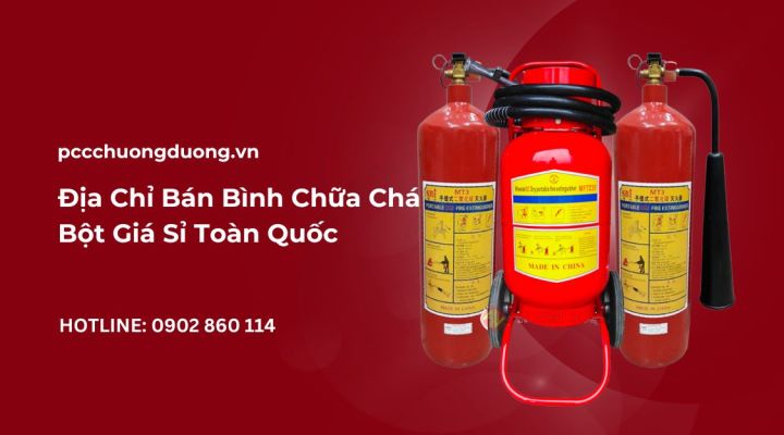 bán bình chữa cháy bột giá sỉ toàn quốc