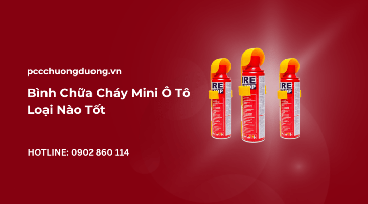 bình chữa cháy mini ô tô