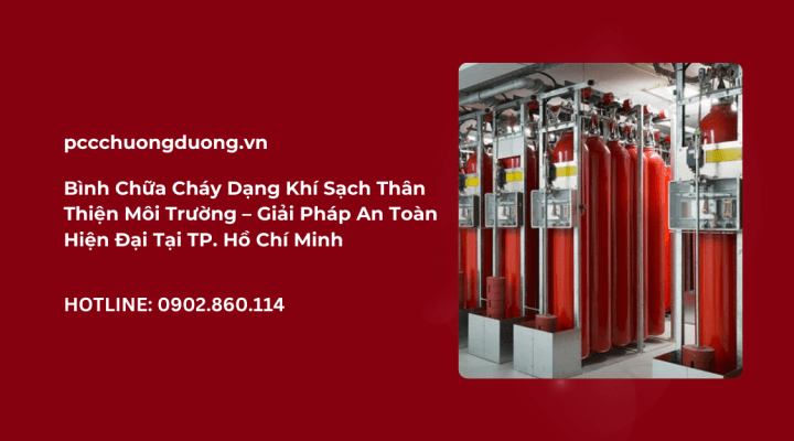 bình chữa cháy khí sạch