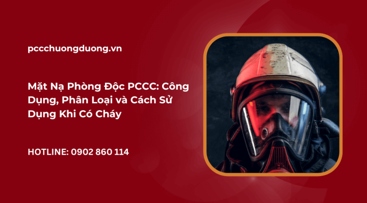 Mặt nạ phòng độc pccc