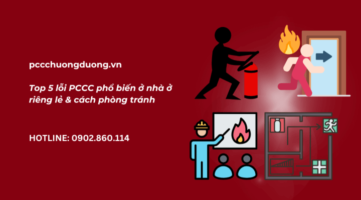 5 lỗi pccc phổ biến