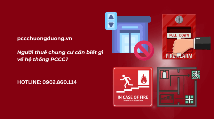 người thuê chung cư cần chú ý pccc