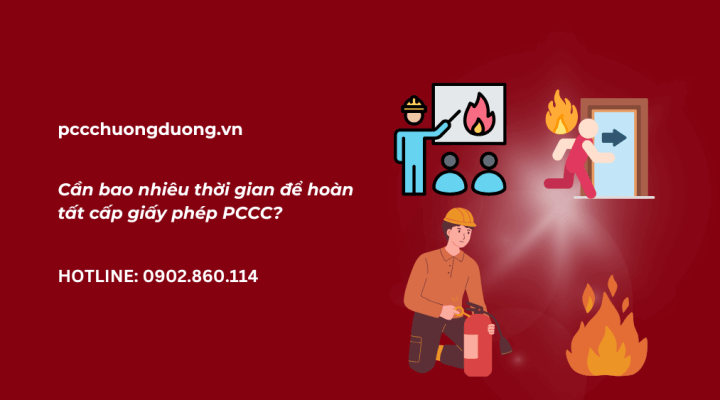 thời gian cấp phép pccc