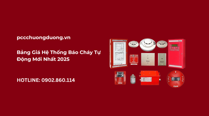 báo giá hệ thống báo cháy mới nhất 2025