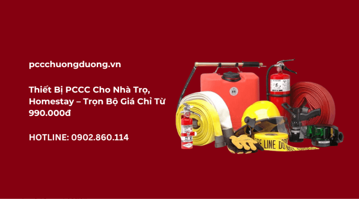 combo trang thiết bị pccc