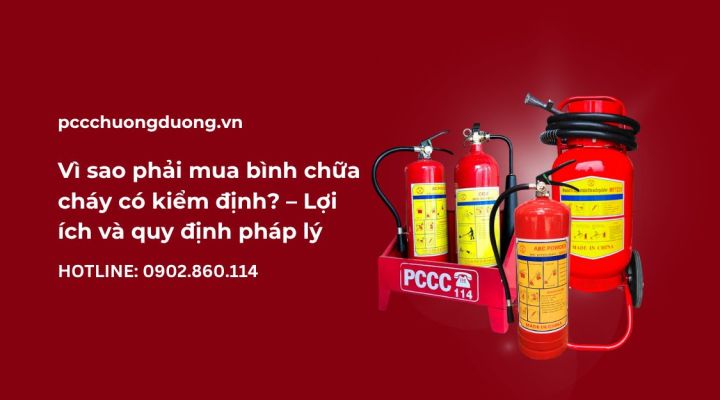mua bình chữa cháy có kiểm định
