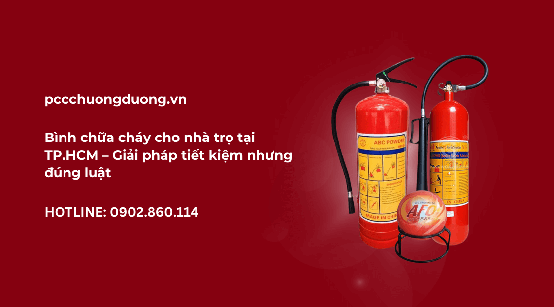 bình chữa cháy cho nhà trọ tại t.p HCM