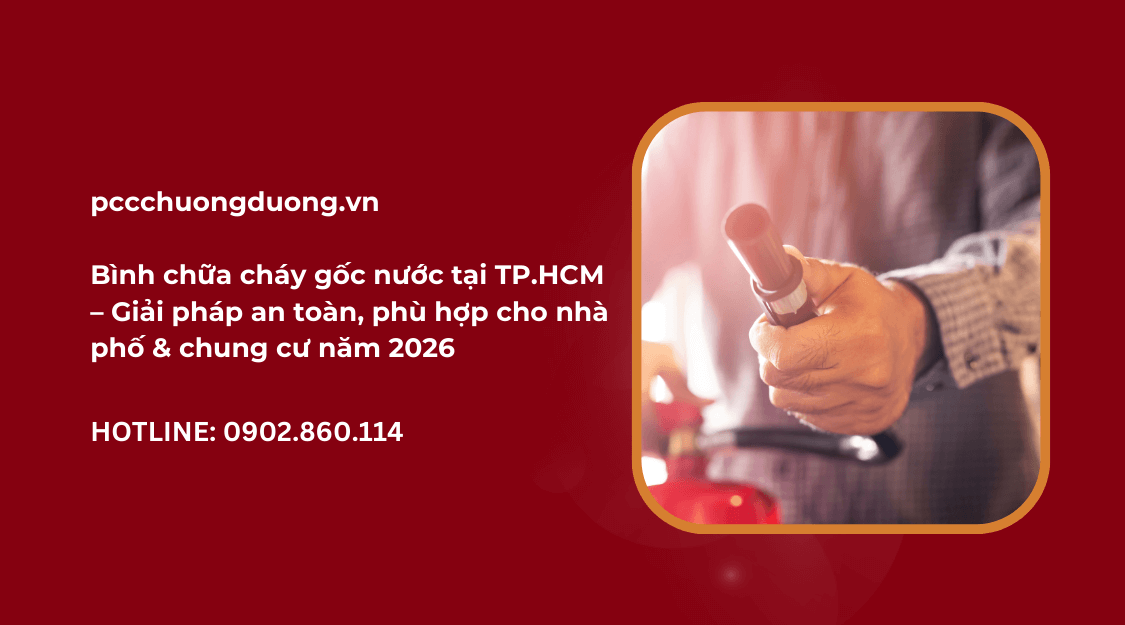 bình chữa cháy gốc nước