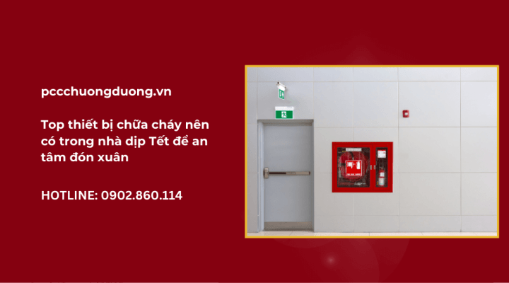Top thiết bị chữa cháy đón xuân