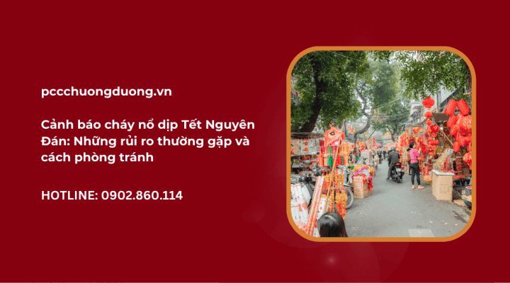 cảnh báo pccc dịp tết nguyên đán