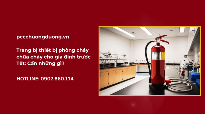 thiết bị chữa cháy cho gia đình