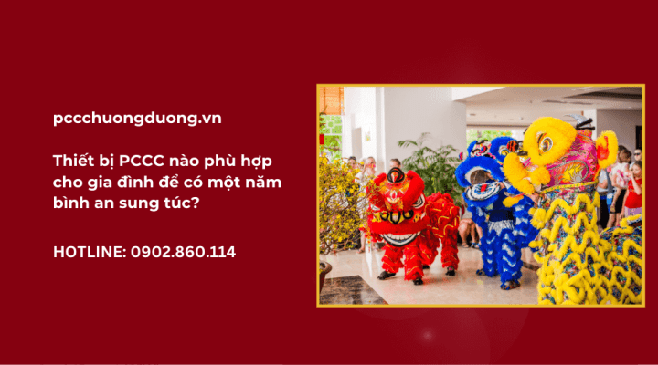 thiết bị pccc nào phù hợp cho gia đình