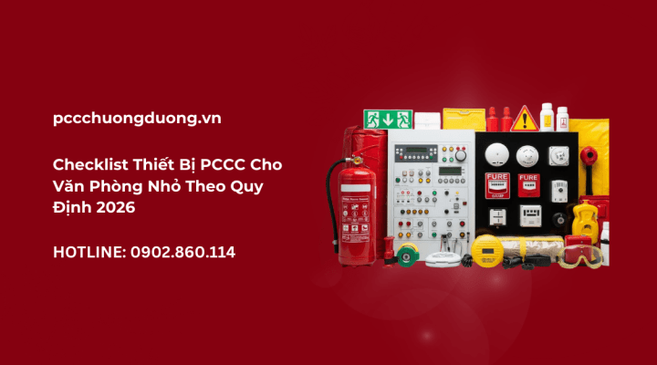 check list thiết bị pccc cho văn phòng