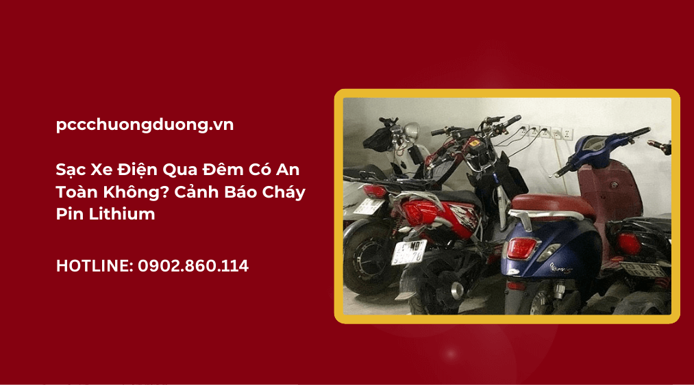 sạc xe điện qua đêm