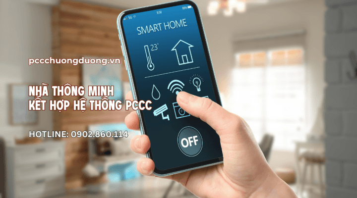 nhà thông minh kết hợp pccc