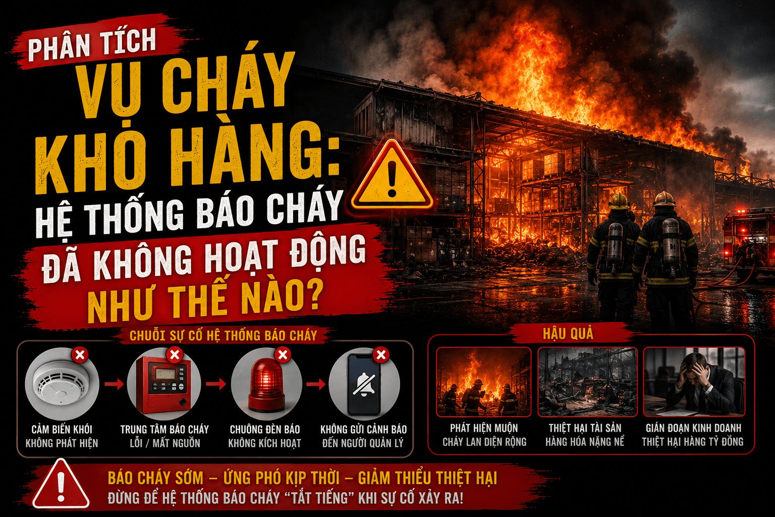 vụ cháy kho hàng