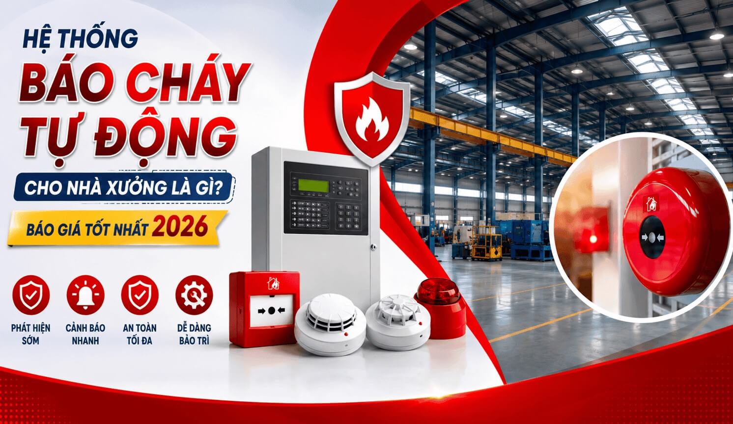 hệ thống báo cháy tự động